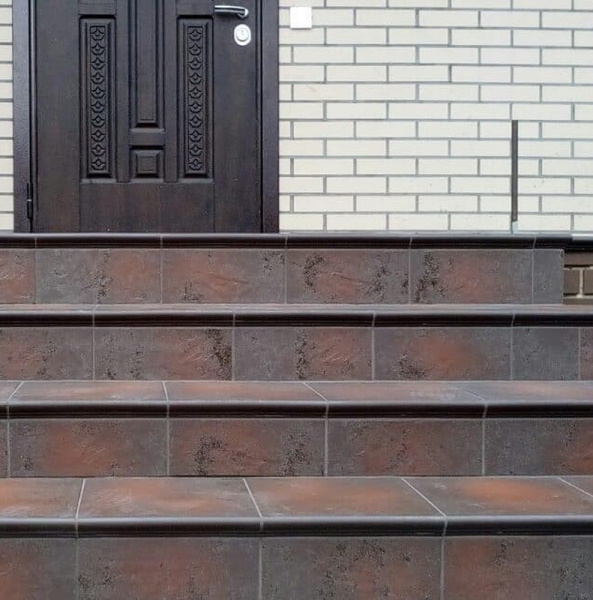 Плитка фасадная Ceramika Paradyz Semir Brown elewacja 24,5x6,6 (0,71) 