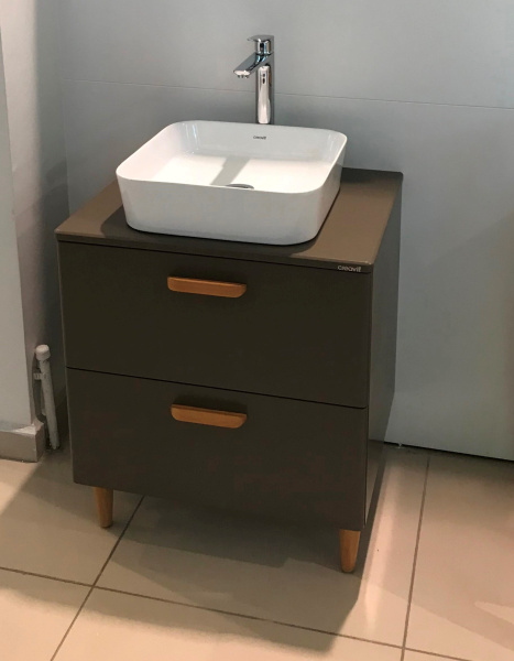 CREAVIT Раковина мебельная накладная (40*40 см) UL040.00000 