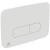 Ideal Standard Oleas M1 Механическая панель смыва, двойной смыв, покрытие soft touch цвет: белый матовый