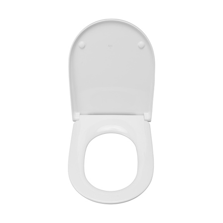 Roca ONA Сиденье с крышкой для унитаза с механизмом "мягкое закрывание", Supralit, белый 