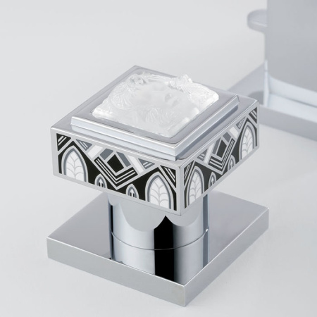 THG MASQUE DE FEMME LUNAIRE Смеситель для раковины на 3 отверстия, с донным клапаном, цвет хром 