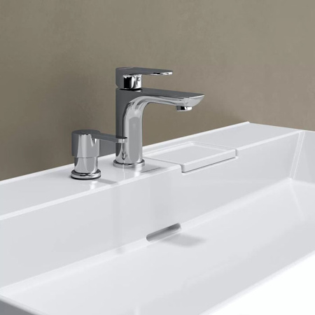 Kerama Marazzi Дозатор LOGICA для мыла встраиваемый, хром 