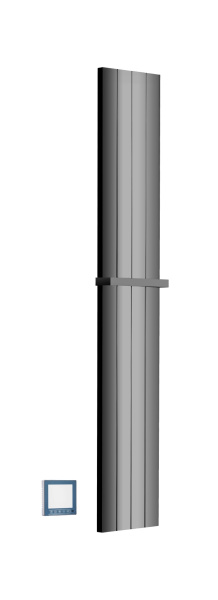 Полотенцесушитель электрический FLAT SHINE GUN METAL 