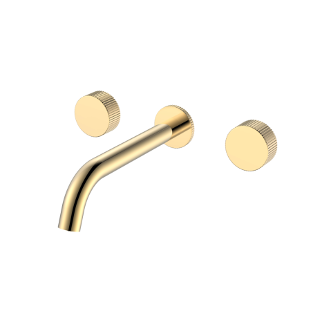 Смеситель из стены STICK LINEA на 3 отв. GOLD 