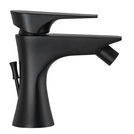 Смеситель для биде Daniel Diva DV60415, чёрный матовый 