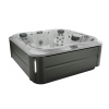 JACUZZI J375 Минибассейн 231х231х97 см, уф+озон, теплоизоляция, подсветка, Bluewave, 3кВТ, цвет Platinum, внешняя панель Smoked Ebony , без крышки 