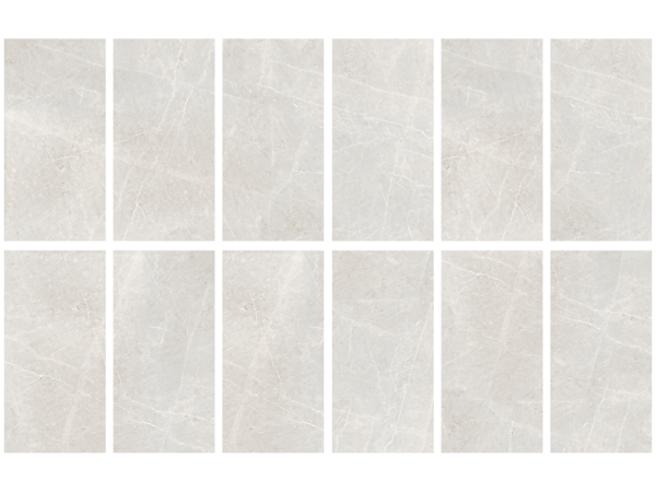 Гранит керамический K-2201/LR СКАЛА Белый 60x120х1 см 