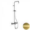 Душевая система термостатическая с изливом Remer Elegance EQ34ASSDVO, латунь состаренная