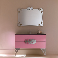 Eurolegno Glamour, Комплект мебели, композиция 5, 120см, Цвет: rosa lucido