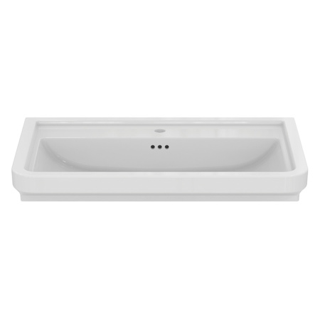 Ideal Standard Calla Раковина 865х540xh175 мм, подвесная, с 1м отв. под смес. и переливом, с крепежом цвет: белый глянец 