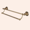 TW Harmony 012, полотенцедержатель двойной 58см, цвет держателя: бронза 