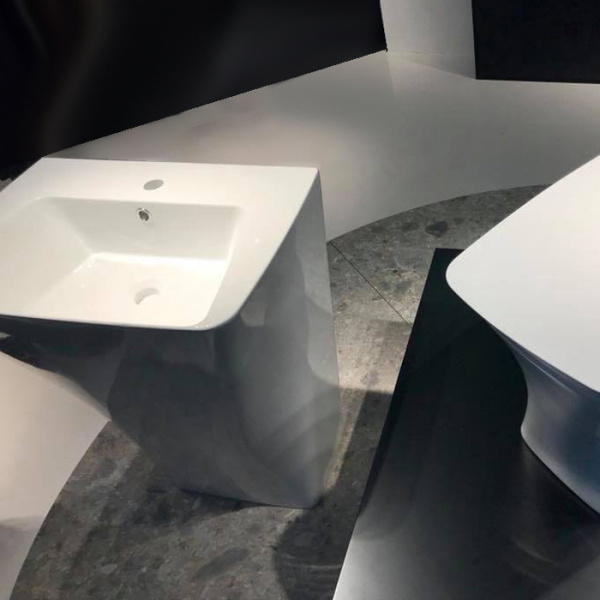 Azzurra Hera Раковина напольная  63х43х85 см, с 1 отв под смеситель, цвет белый 