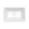 GLOBO Lavabi d'arr Встроенная под столешницу раковина с переливом CORTONA, 60х40хh19см, без отв-я под смеситель, крепеж в комплекте, цвет белый 