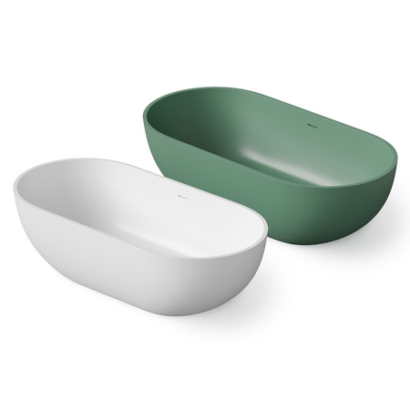 DEA DESIGN Shadow Ванна 1650х820хh520 мм отдельностоящая, цвет белый 