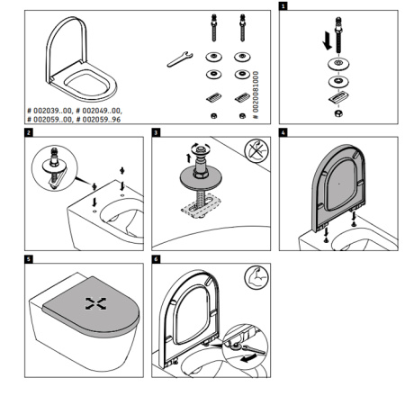 Duravit Duraplus Сиденье для унитаза без автоматического опускания петли: нерж. Сталь, Цвет: Пергамон 
