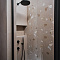 Ванная комната в цвете марсала. Дизайн - Максим и Мария Хахилевы.