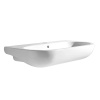 AZZURRA NUVOLA Раковина с 1 отв под смеситель 90х45см, цвет белый