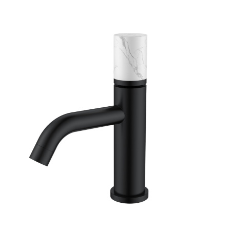 Смеситель STICK для умыв. низ. BLACK MRAMOR WHITE_Комплект 