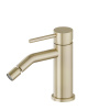 Newform X-Steel 316 Смеситель  для биде без донного клапана, цвет:   PVD brushed pale gold