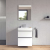 Duravit Soleil by Starck Раковина подвесная/накладная  600х480х145 мм,с 1 отв под смеситель, с переливом,  WonderGliss ,цвет белый 