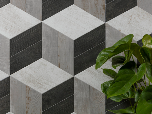 Плитка керамическая INDUSTRY BLACK ARR.1/  9X20,5 см 