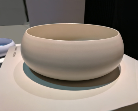 BETTECraft  Раковина-чаша на столешницу круглая , 35х35х12 cм, без отв. под смеситель и перелива, цвет флинт 414 