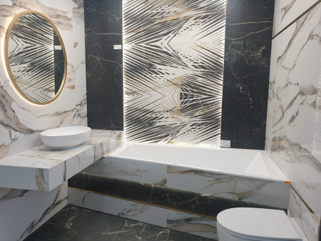 Декор Cerrad Calacatta Gold Decor B Rect 119,7x59,7 