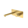Смеситель STICK из стены MATT GOLD LINEA_Комплект