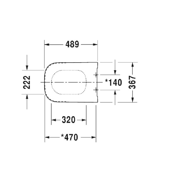 Duravit Happy D.2 Сденье для унитаза с микролифтом, петли нерж сталь, цвет белый 