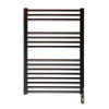 Irsap Ares Полотенцесушитель эл-ий 580x818x30мм (15 трубок-2 промежутка), мощность: 400 ватт, с выкл хром, провод: 1200мм, цвет: черный матовый(К1) 