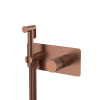 Смеситель гигиенический STICK BRUSHED BRONZE ручка TOUCH