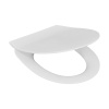 Roca VICTORIA NORD Cиденье с крышкой для унитаза тонкое с механизмом "мягкое закрывание", белый (ZRU9302919) 