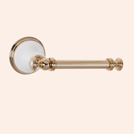 TW Harmony 019, держатель для т/б, цвет держателя:  белый/золото 