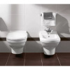 Villeroy&Boch Hommage Унитаз подвесной 370*600*345, покрытие CeramicPlus, цвет альпийский белый 