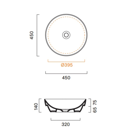 Catalano Крепеж для установки раковин под столешницу (052458, 052455, 052445) 
