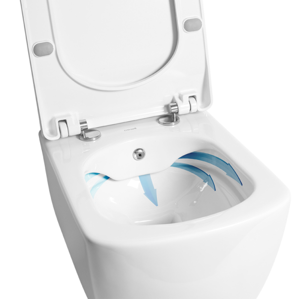 CREAVIT Крышка дюропласт с микролифтом (съемная) ELEGANT KC5030 