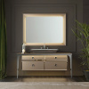 VITAGE milldue edition Majestic Тумба 1260х549хh480 мм., подвесная, с 4 выдв. ящиками. без отв. под смес., отделка зеркало Bronzo acidato/black crom