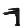 Newform Delta Zero Смеситель для раковины без донного клапана, цвет:  черный матовый