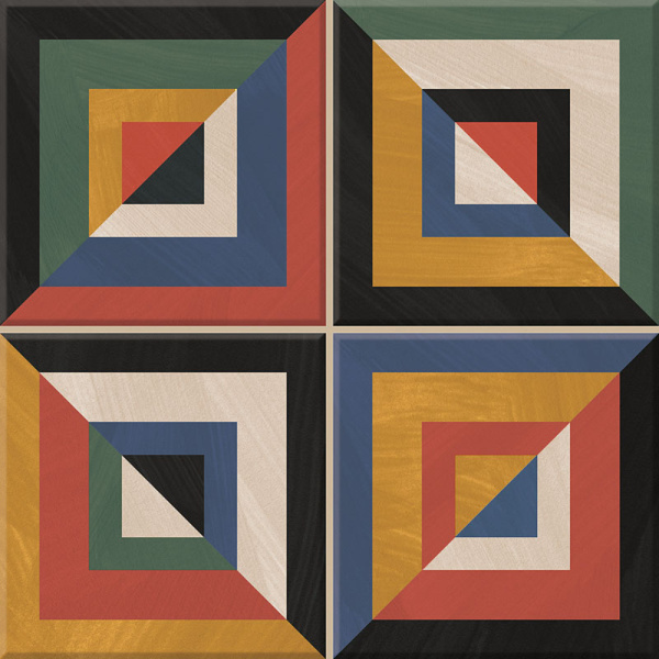 Керамогранит Scs Mandala Red 19,8х19,8 