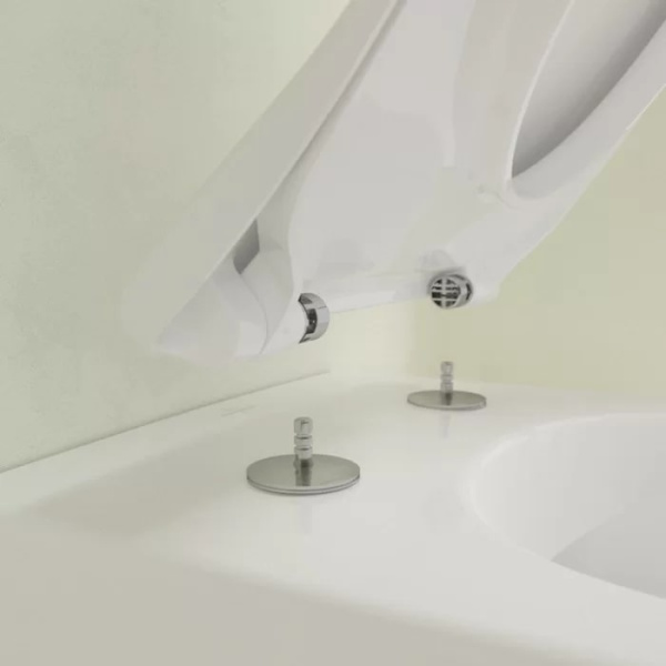 Villeroy&Boch Subway 2.0 Унитаз подвесной 370*560*365, безободковый, в комплекте сиденье SlimSeat, микролифт, цвет альпийский белый 