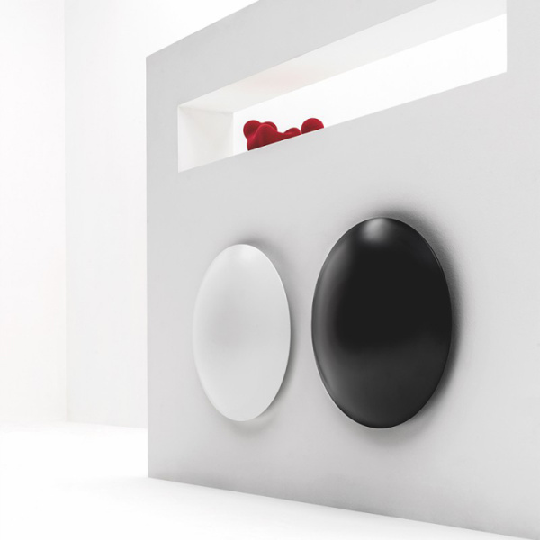 Antrax Saturn&Moon  Полотенцесушитель электрический 73x73H см, цвет черный матовый 