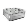 JACUZZI J355  Минибассейн отдельност.Platinum (65), внешняя панель BRUSHED GRAY,  каскад, посветка,нагреватель, массажный подголовник 1шт,без крышки,