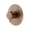 Newform X-Steel 316 Наружная часть для термостатического смесителя, без запорного вентиля (для 27890) цвет: PVD Brushed copper bronze