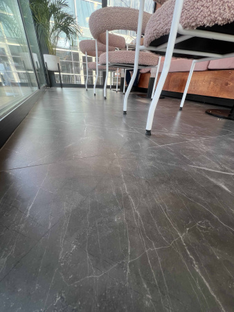  Nature Pulpis Dark Grey Matt Carving 60x60 