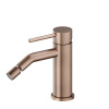 Newform X-Steel 316 Смеситель  для биде без донного клапана, цвет:   PVD brushed copper bronze