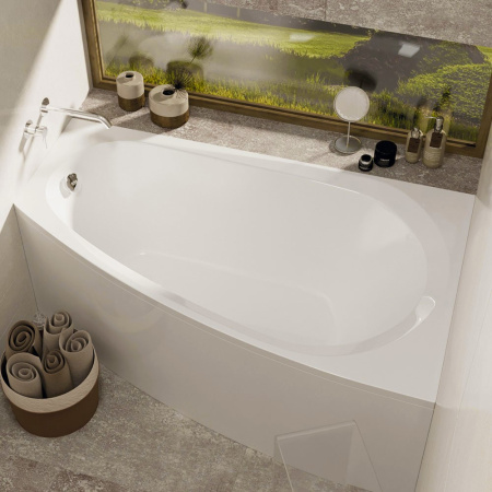 Ванна Baline асимметричная правая 150х90 