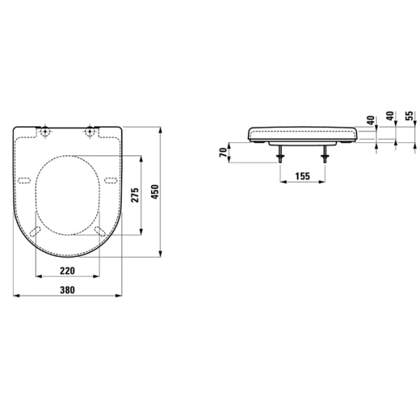 LAUFEN Pro Сиденье Special, антибакт покрытие, быстросъемн, для 2095.0-2/5, 2195.6-9, 2295.1, 2495.5-9, 2595.5-7, цвет белый/микролифт 