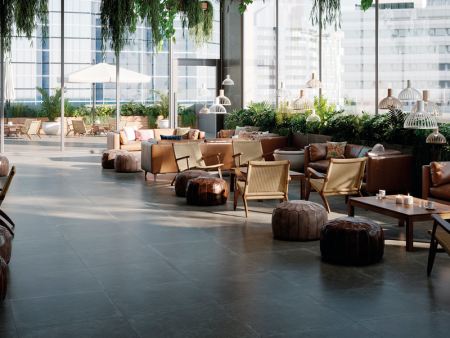 Плитка керамическая настенная VERBIER Dark 45х120 см 