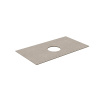 Kerama Marazzi MAGICA Столешница из керамогранита для накладных раковин Риккарди 90 см, бежевый матовый (без отв.) 