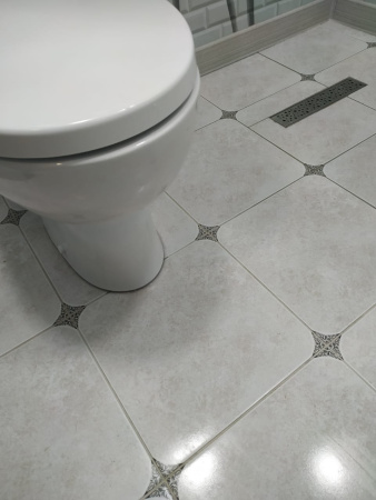 Глазурованный керамогранит Cersanit Palmira серый 42x42 